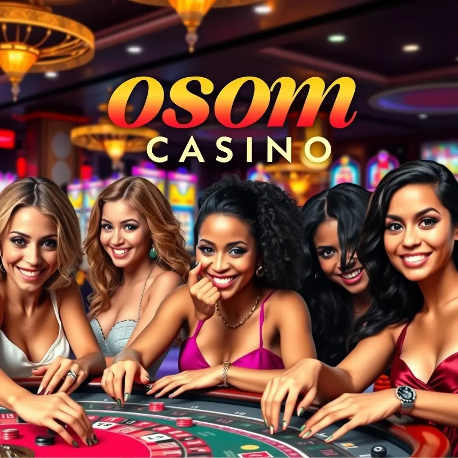 Gaming interface of the Osom Casino platform